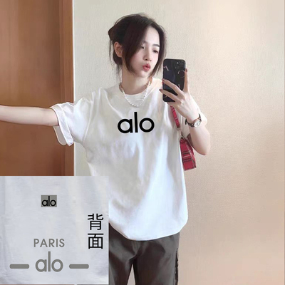 AIO夏季重磅240g纯棉美式T恤