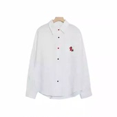 3.9 王福贵定制～韩系简约红色小马衬衫 小马衬衫