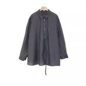 3.9 王福贵定制～韩系两穿肌理衬衫 天丝衬衫