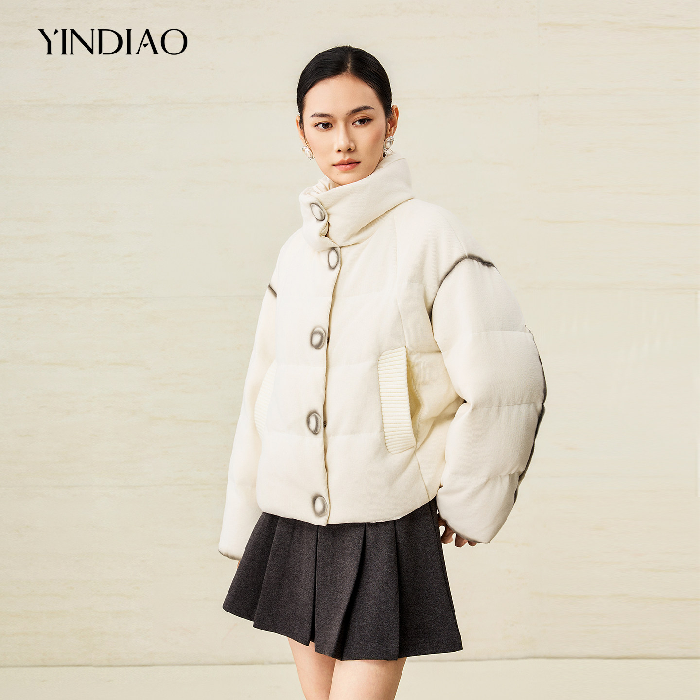 【90%绒子含量】个性保暖羽绒服