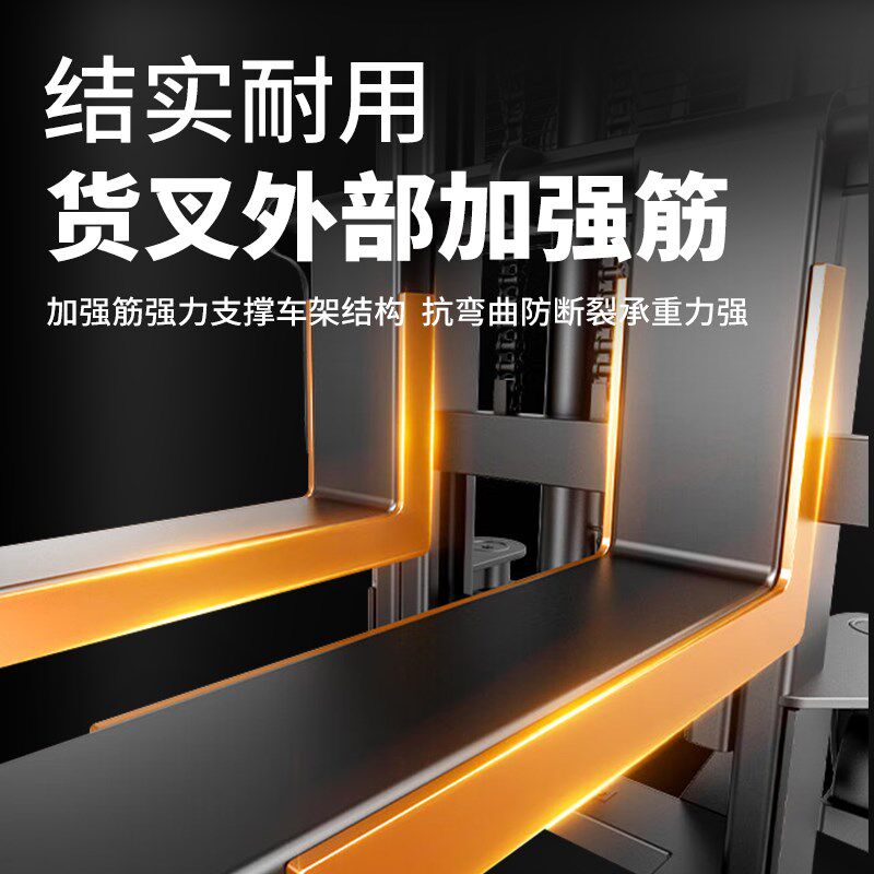 上海沪工手动液压堆高车随车叉车升高车人力升降车地牛液压车铲车
