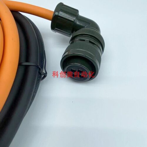 发那科伺服马达18-10S电源插头D-5 XYZ轴F06B-0001-K007动力线D-3