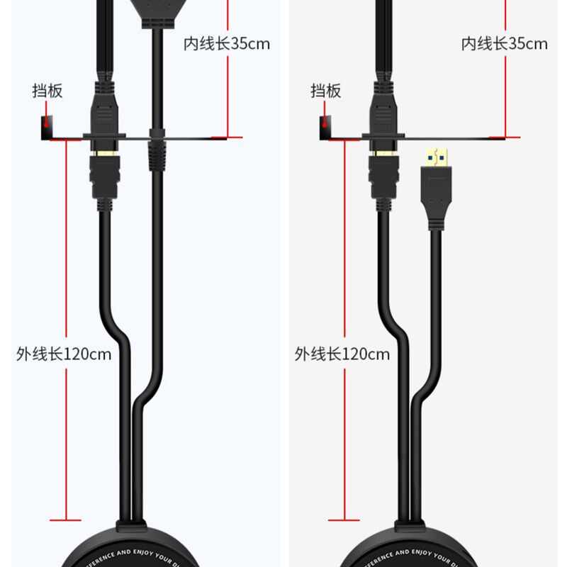 USB3.0电脑桌面开关家用网吧电脑机箱外置延长开机按键带音频