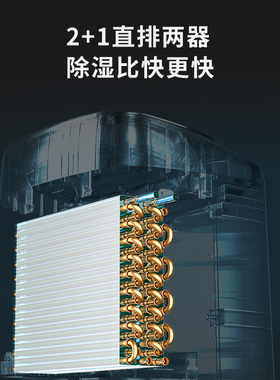 赛特斯除湿机家用大功率卧室吸湿除潮别墅地下室除湿器干燥抽湿机
