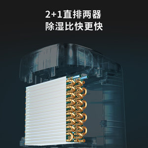 赛特斯除湿机家用大功率卧室吸湿除潮别墅地下室除湿器干燥抽湿机