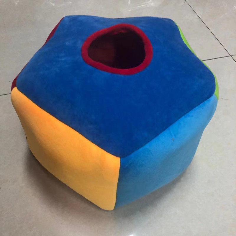 毛绒抽奖箱小号可爱抓奖箱 摸奖箱子大号(25cmx40cm)创意收纳箱
