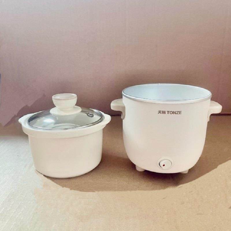 天际迷你电炖锅1-2人 陶瓷煮粥煲汤婴儿辅食锅BB小炖煲0.6L升级版