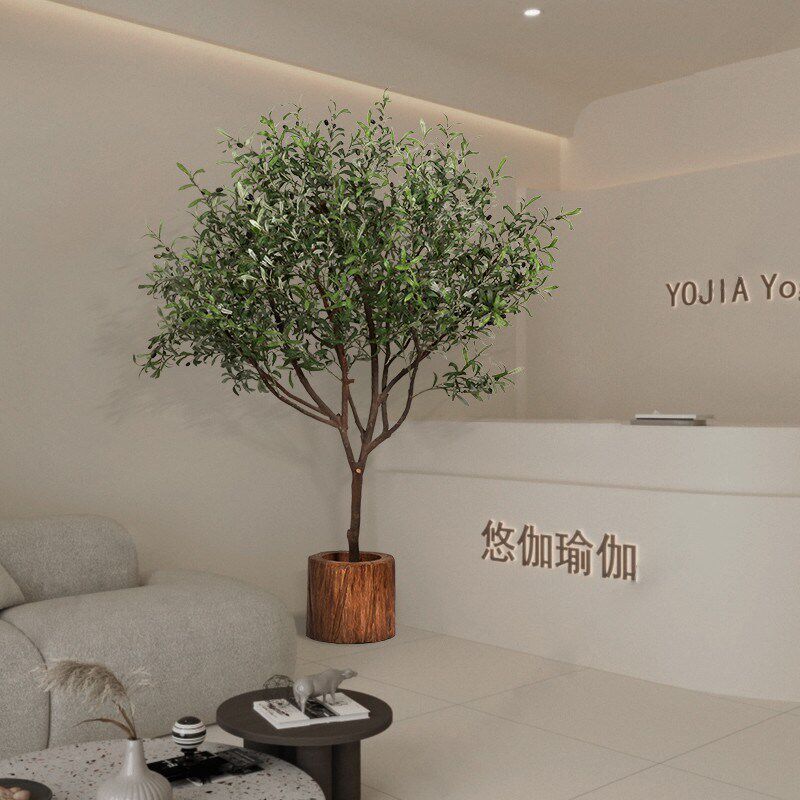 仿真绿植高端米仔兰盆栽室内大型球型植物创意假花仿真花装饰摆件
