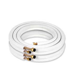空调铜管延长连接管成品纯铜加厚1匹1.5匹2-3P通用紫铜免焊接管子
