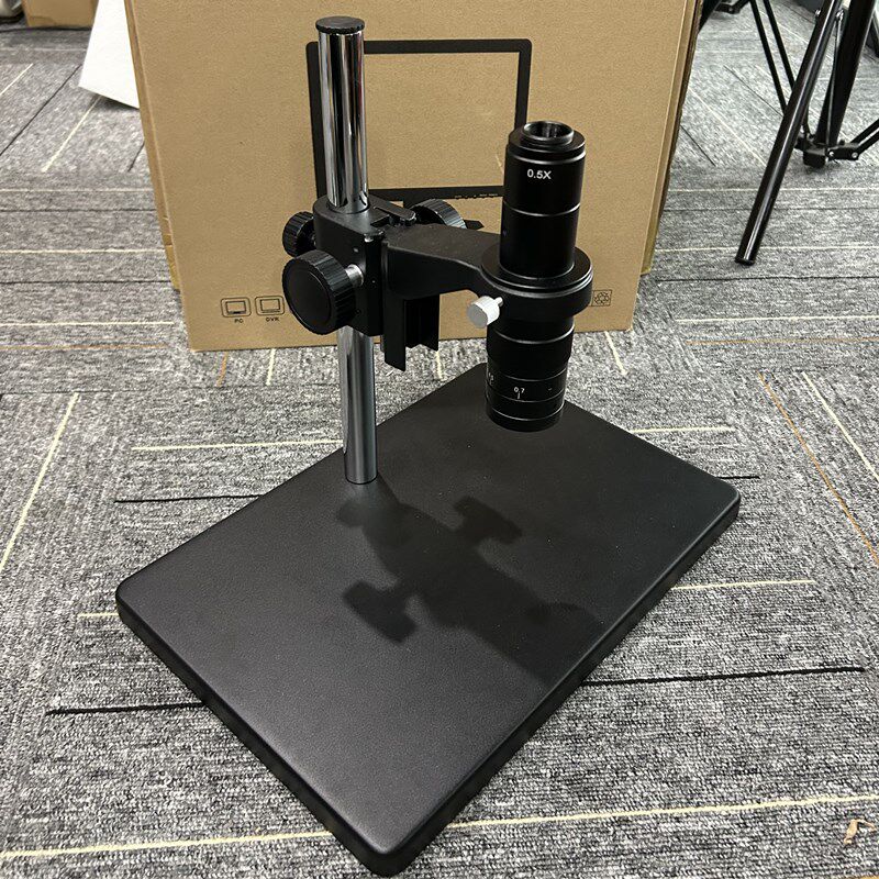 电子视频显微镜25/32MM万向支架摆臂杆升降工作台 360度旋转托架