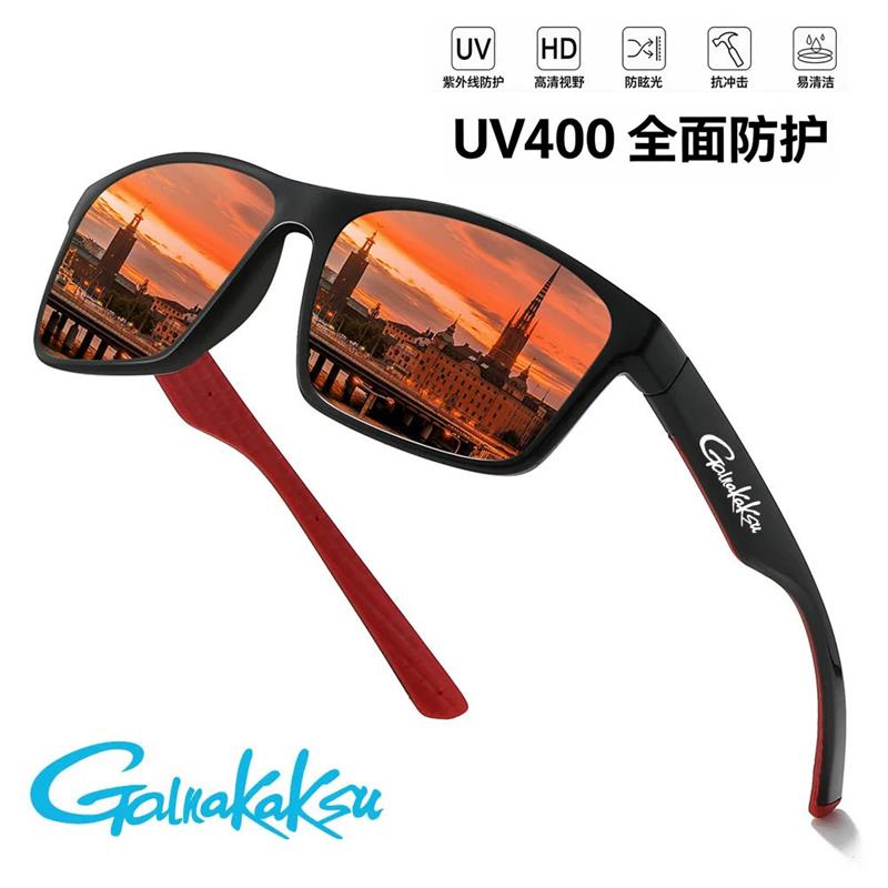 新款男女偏光太阳镜运动款墨镜方形炫彩潮流眼镜骑行钓鱼驾驶镜