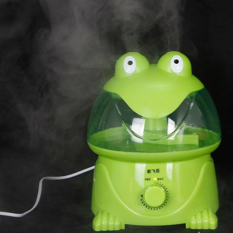 新飞卡通青蛙加湿器静音家用卧室智能空气空调婴儿香薰保湿润曾湿