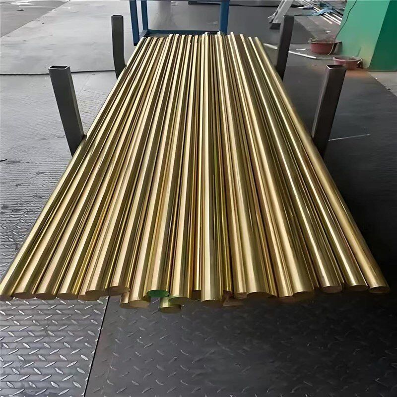 H65黄铜棒实心铜棒黄圆铜棒直径3-300mm耐磨耐腐蚀任意零切加工