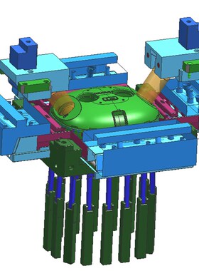模具设计UG分模建模CAD组装零件图代做三维图带画注塑模具3D/2D图