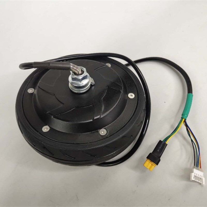 电动滑板车电机24V5.5寸6寸6.5寸全新通用零配件无刷直流实心轮子