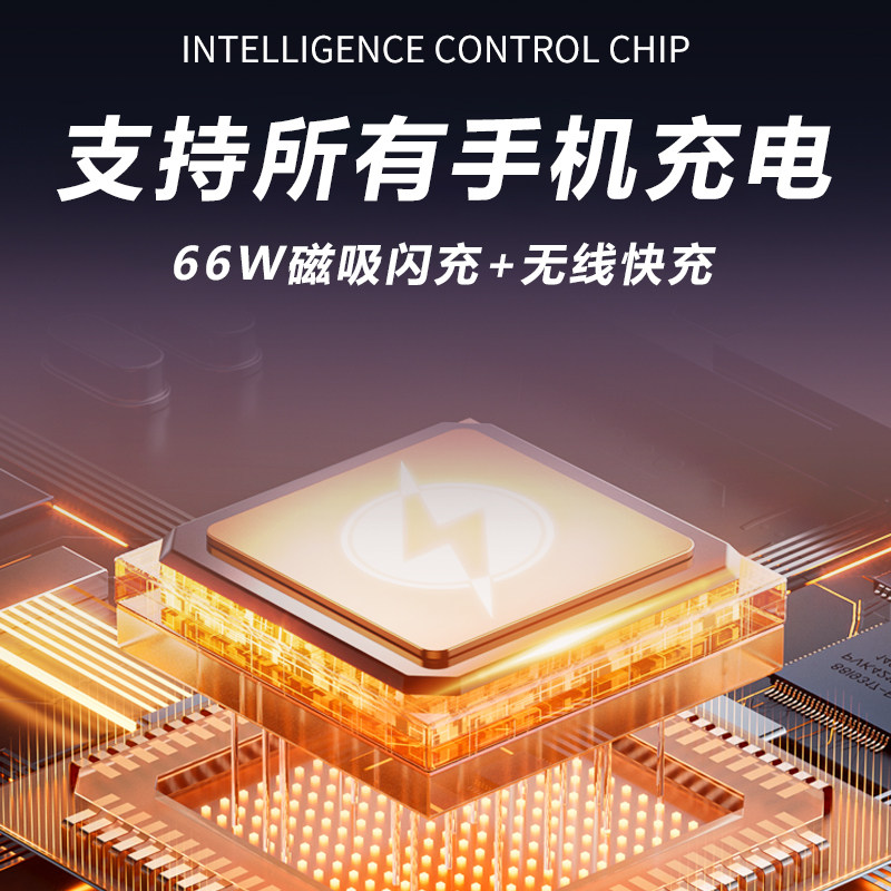 车载手机支架无线快充电器66W超级快充新款汽车导航出风口手机架