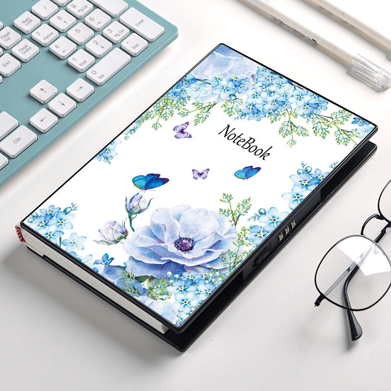 日记本带锁密码本个性化定制一本定制节日礼物情侣送礼笔记本
