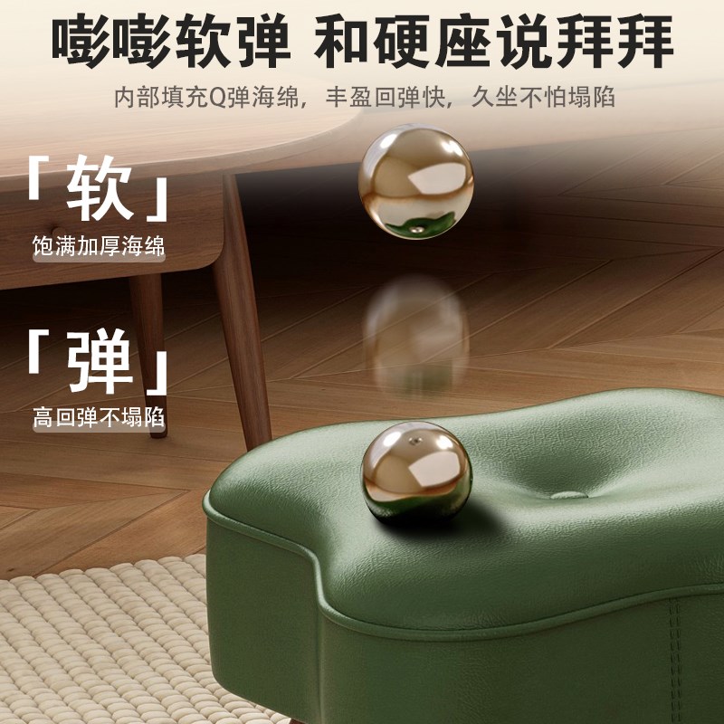 实木小凳子家用矮凳沙发客厅小坐凳门口换鞋凳茶几脚凳靠背小椅子
