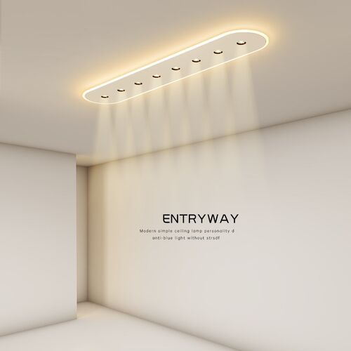 简约现代长条过道灯创意led吸顶灯新款客厅走廊灯卧室灯阳台灯具