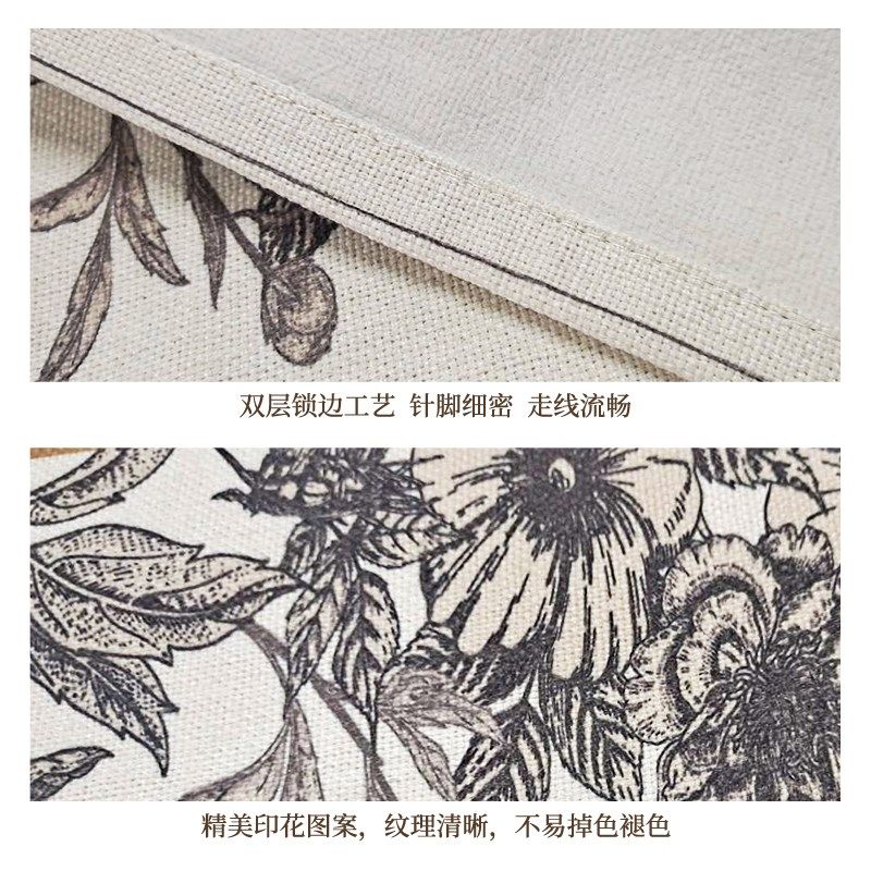 法式复古桌旗轻奢高端餐桌旗布艺长条茶几桌布电视柜斗柜边柜盖布