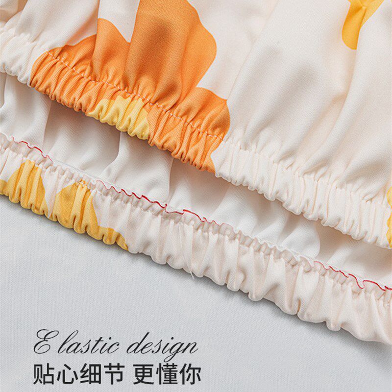 办公室全包椅子套罩卡通全包防滑座椅套电脑椅转椅四季通用保护套