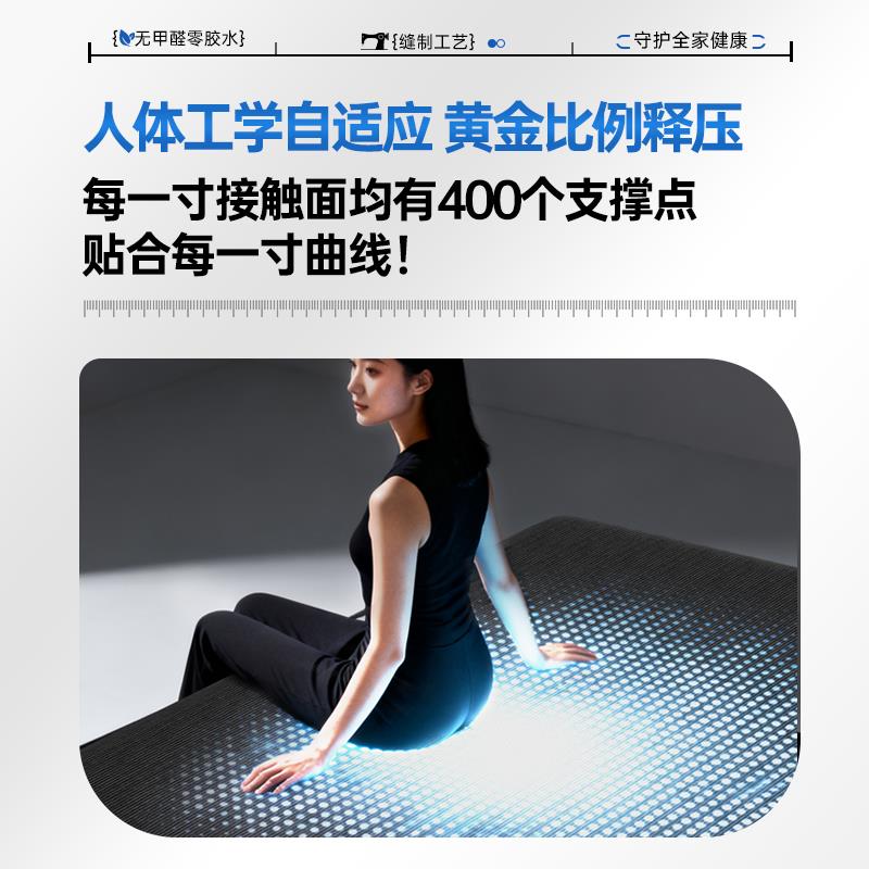 空气纤维纯3D床垫家用卧室儿童席梦思硬垫子学生宿舍榻榻米定制图片