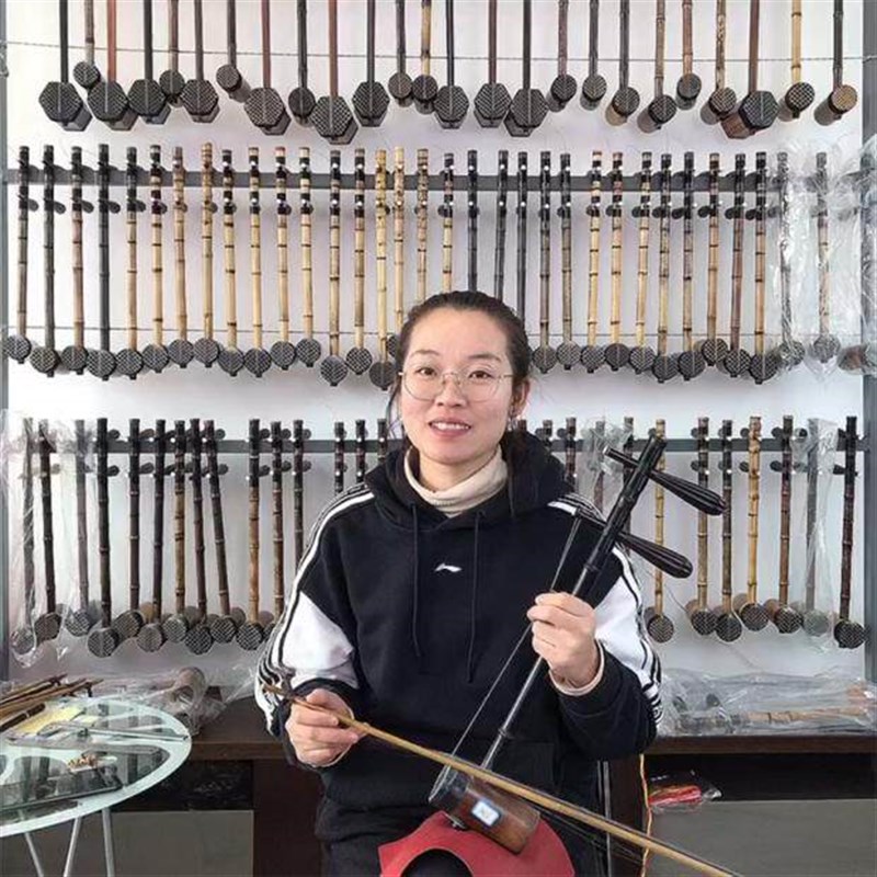 乌梢蛇皮专业紫竹演奏级京胡西皮E F 调二黄C D 调