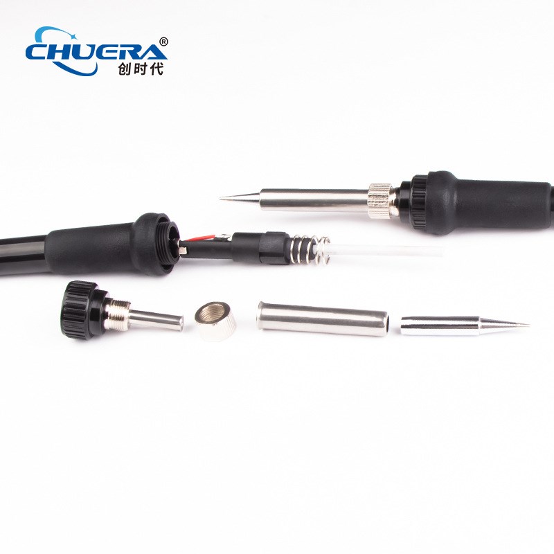 创时代恒温焊台936焊台手柄陶瓷发热芯耐高温导热快寿命长插拔式