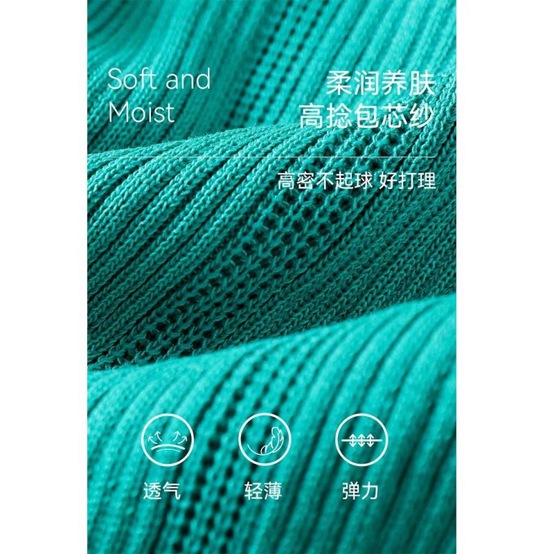 夏装冰丝针织法式高级感孕妇装连衣裙夏天中长款显瘦无袖背心裙女图片