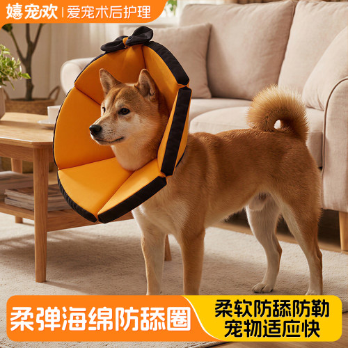 狗狗伊丽莎白圈防舔防咬可调加厚