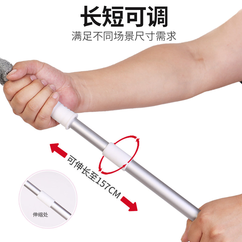床底清扫神器沙发底下缝隙清洁扫灰床下灰尘清理可伸缩加长鸡毛掸