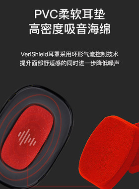 霍尼韦尔隔音耳罩睡眠用专业超强降噪学习防吵神器防噪音静音耳机