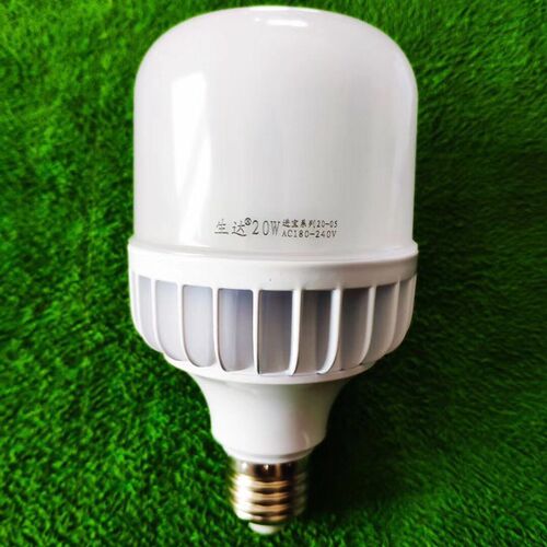 生达LED灯泡柱形10W20W30W40W50W100W压铸铝进宝E27螺口室内球泡