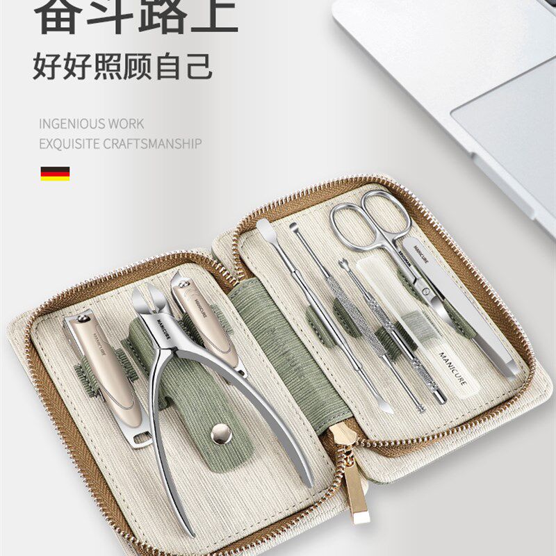 修剪指甲刀套装家用修脚美甲工具甲沟脚剪刀钳专用女士男士炎神器