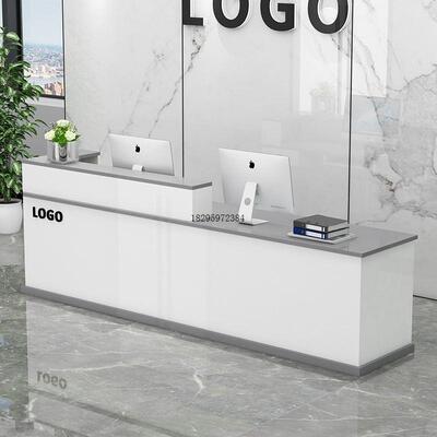 包安装吧台收银台公司接待咨询台店铺小型收银桌干洗店洗脚店柜台