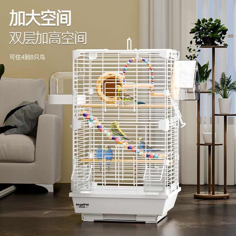鸟笼鹦鹉笼子大号家用豪华别墅玄凤虎皮牡丹小珍珠画眉新型过冬专
