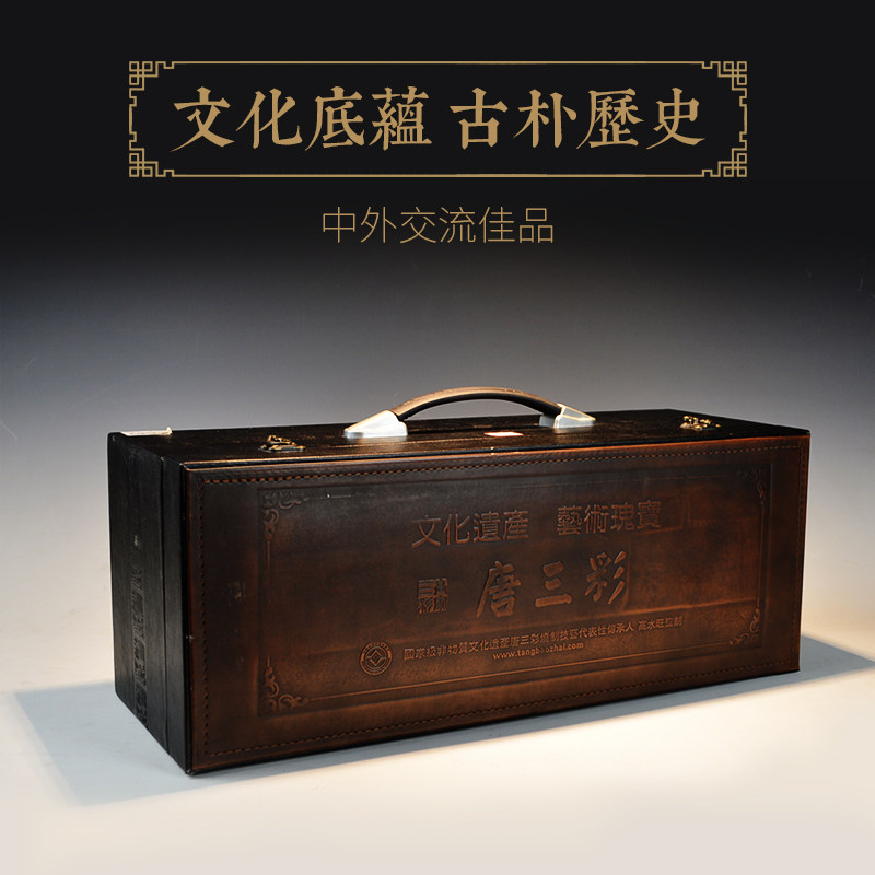 唐三彩仕女高水旺胖妞陶俑唐宫夜宴中式家居摆件河南特色出国礼品