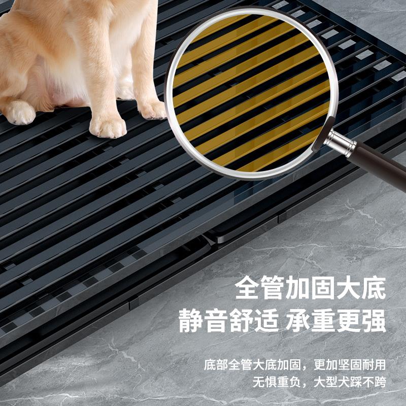 狗笼子大型犬中型带厕所分离室内金毛边牧拉布拉多专用特大号狗笼