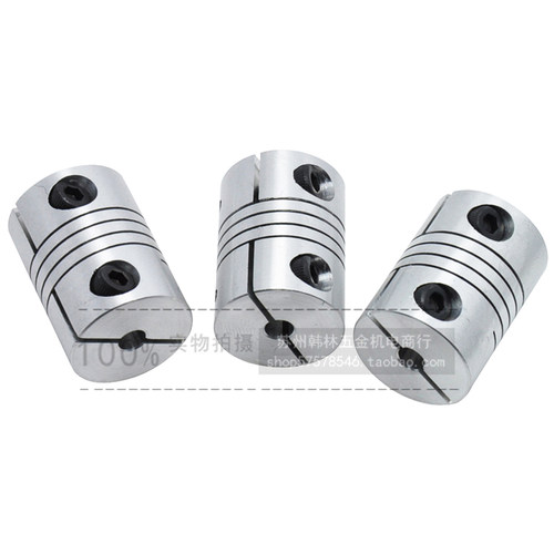 【皇冠品质】RB抱紧式弹性联轴器/步进电机/丝杆25*30-6.35*10