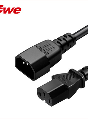 TOWE同为C14转C15UPS输出线PDU服务器电源线延长线联接线品字尾