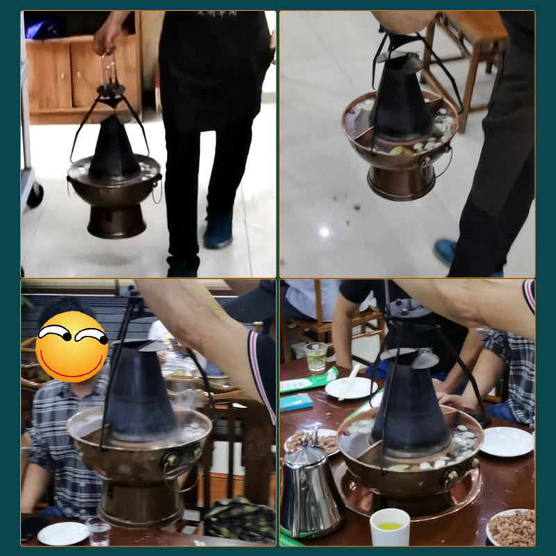 佟记铜火锅提锅器端锅器加厚不锈钢铜火锅配件火锅夹子