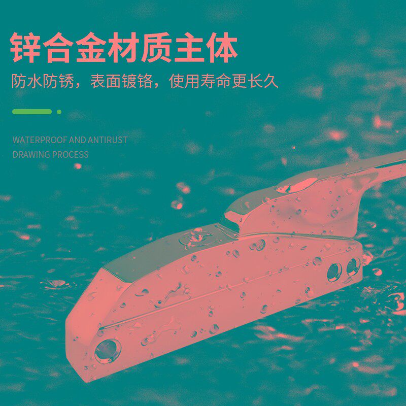 烤箱锌合金1200门锁烘箱门拉手陈列柜直行门锁把手冰柜冷藏门配件