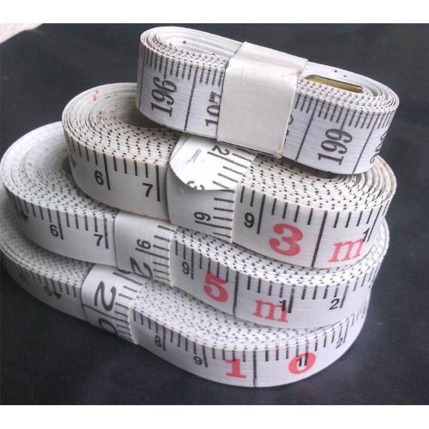 缝纫工具尺2米米5米10米1.5三围量量布尺缝纫尺皮尺衣尺软尺