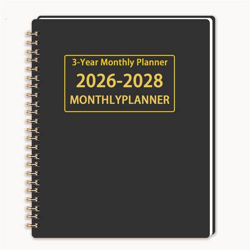 现货欧美跨境电商跨年月度计划本2026-2027-2028跨年日程规划本