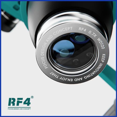 RF4双目/三目电子显微镜专用辅助物镜0.5X 0.7X显微镜倍增镜镜头