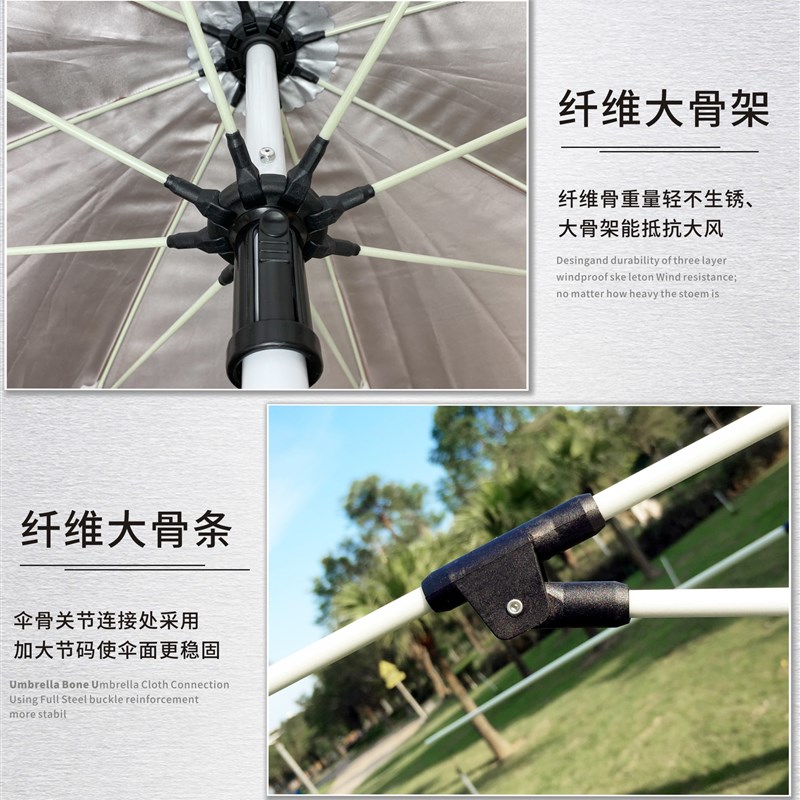 遮阳伞户外摆摊伞大型号钓鱼太阳伞印字圆雨伞防晒广告伞定制logo