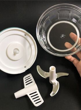 包邮手动切碎器手拉切蒜器小号宝宝辅食绞碎器切菜剁椒刀碎菜机