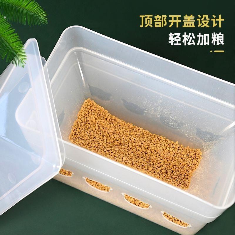 自动芦丁鸡用品鹌鹑喂食器自动喂水器小鸡食盒饲料盒新款防溅