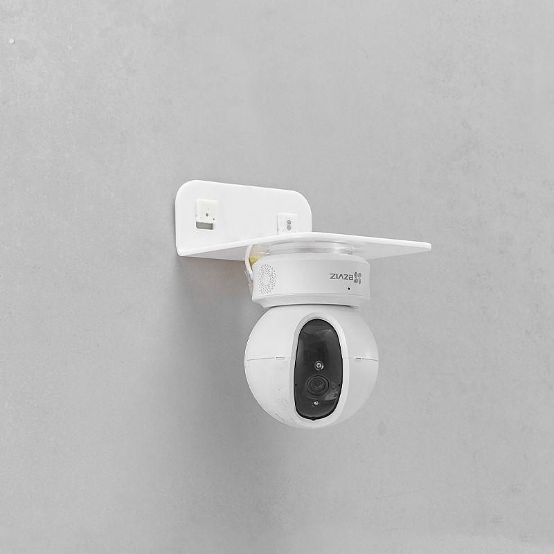 摄像头支架免打孔客厅卧室墙上通用监控器置物架壁挂式托架倒挂摄