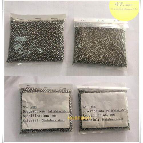 优质不锈钢抛光珠 不锈钢珠 饰品抛光珠 滚筒机专用抛光珠 1磅